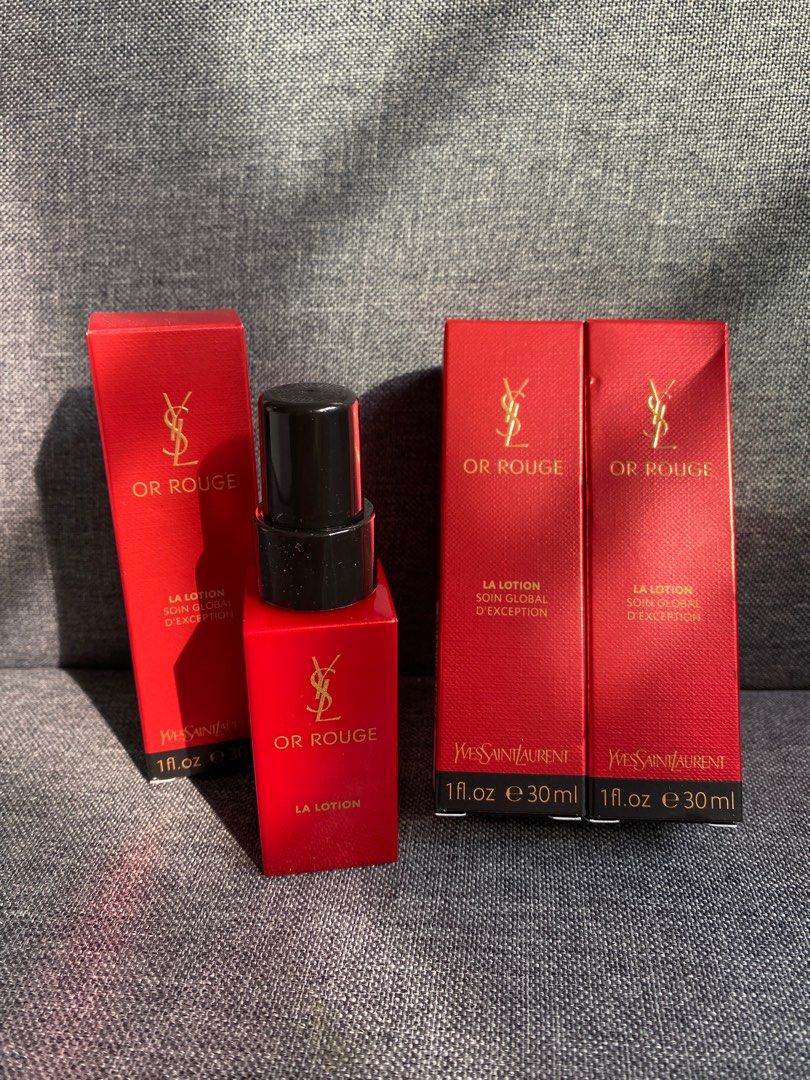 YSL OR ROUGE LA LOTION 30ml 3本セット
