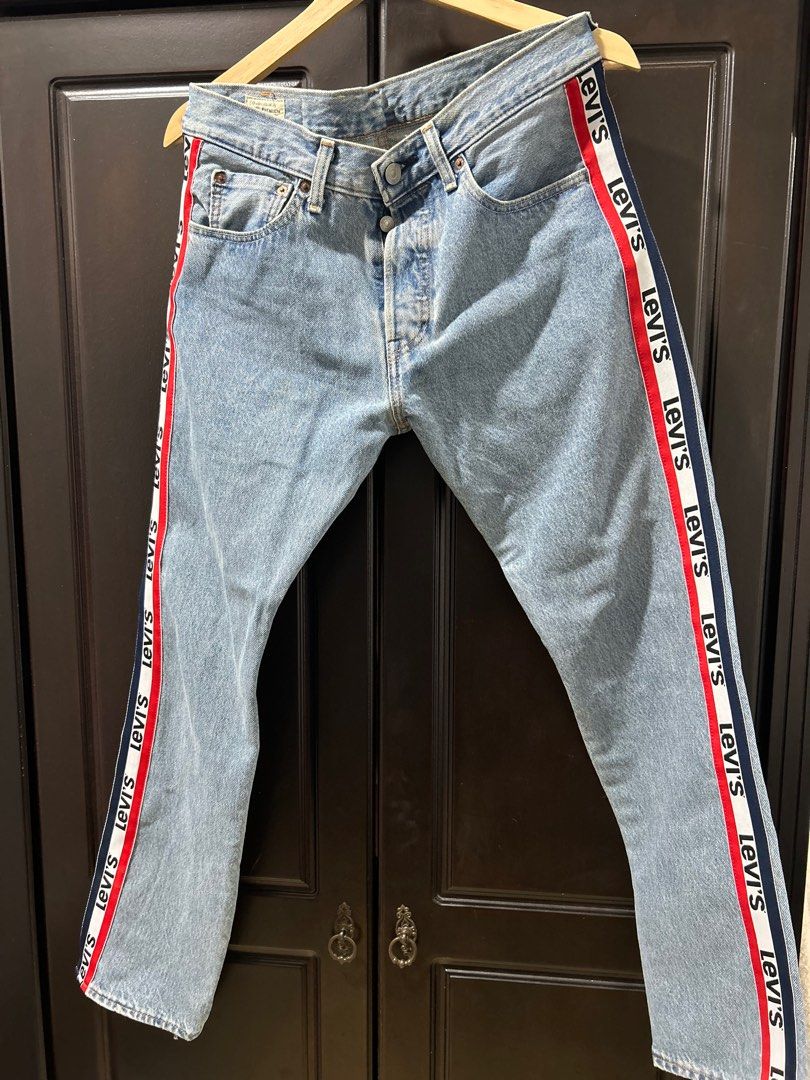 Levis 501 St Big E with stripe