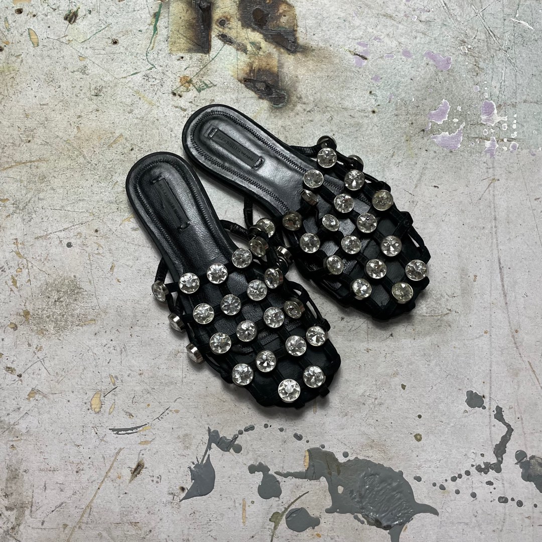 Alexander wang mules amelia discount