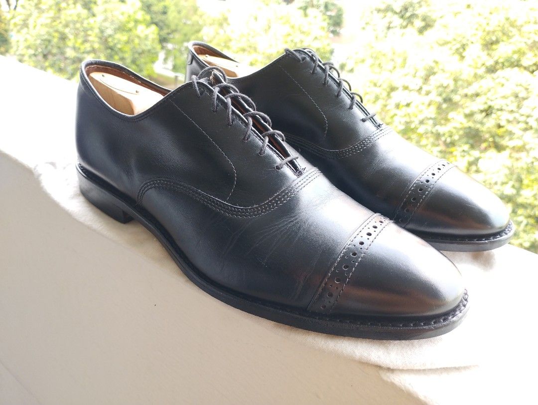 Allen edmonds full grain leather on sale