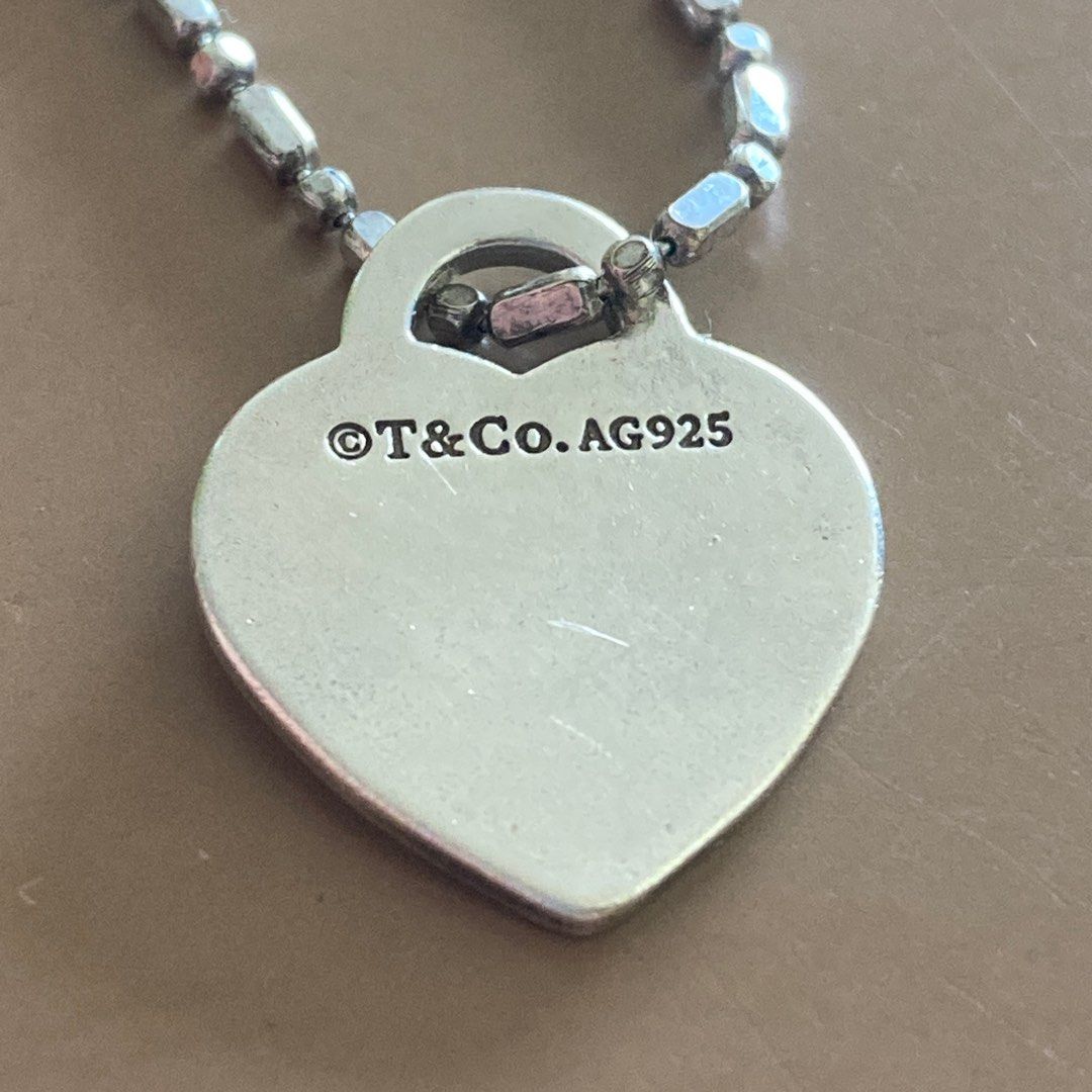 Tiffany and co please return to necklace on sale