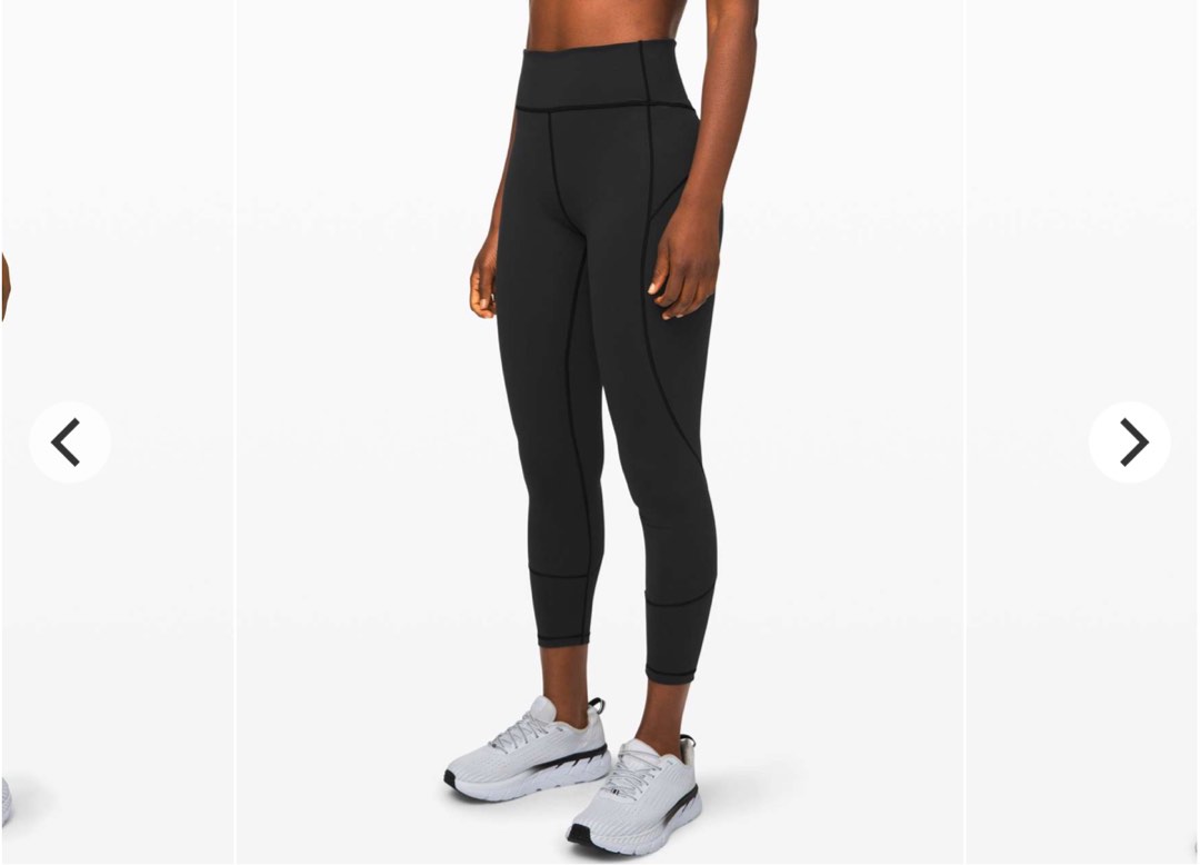 BN Lululemon In Movement Tight 25 Everlux Women s Fashion Activewear on Carousell