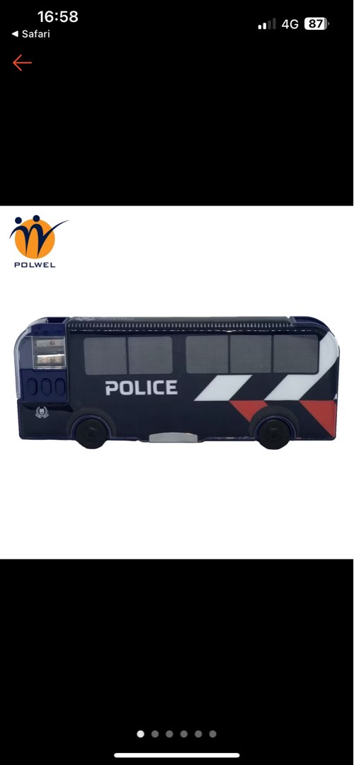 BN SPF police bus pencil case special operations command, Hobbies ...
