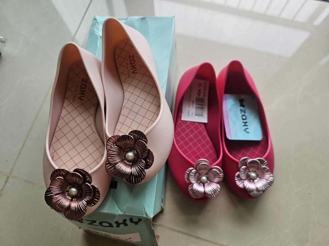 BN Zaxy kids flower shoes Babies Kids Babies Kids Fashion on Carousell