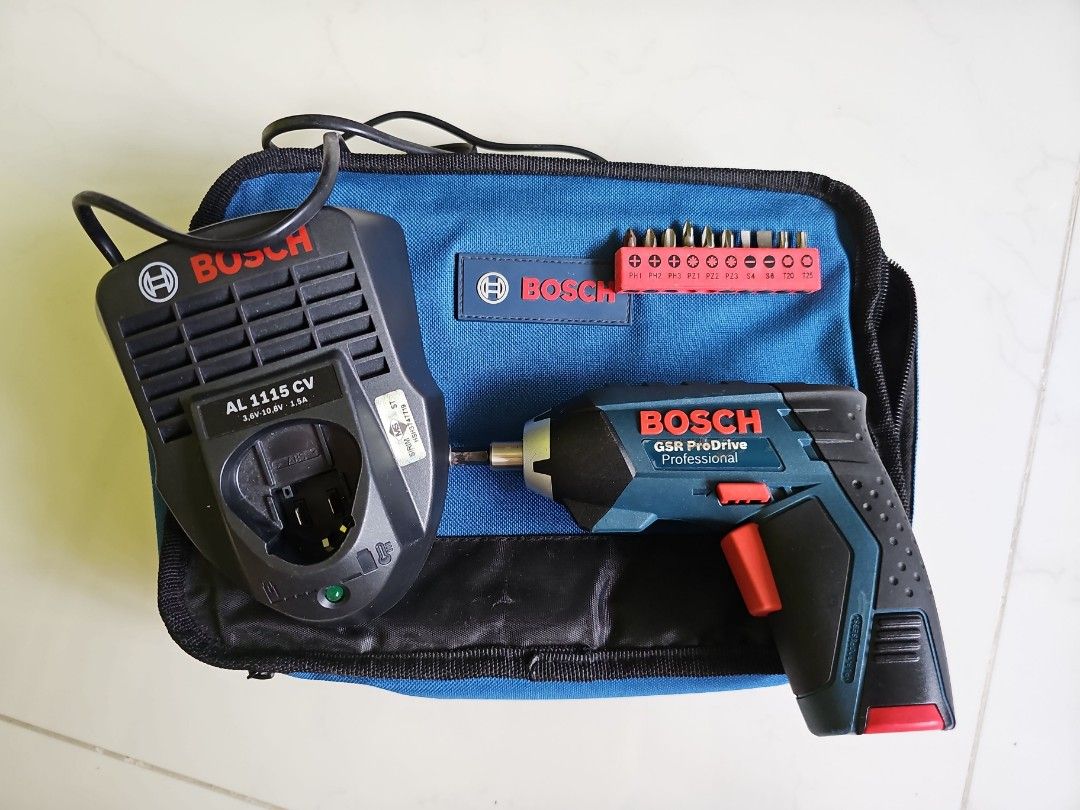Bosch GSR ProDrive TV Home Appliances Electrical Adaptors Sockets on Carousell