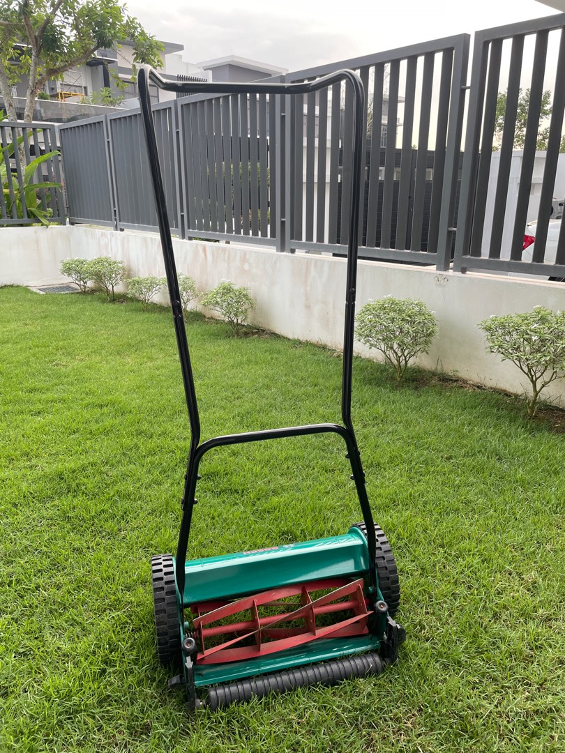 Bosch manual garden lawn mower best sale