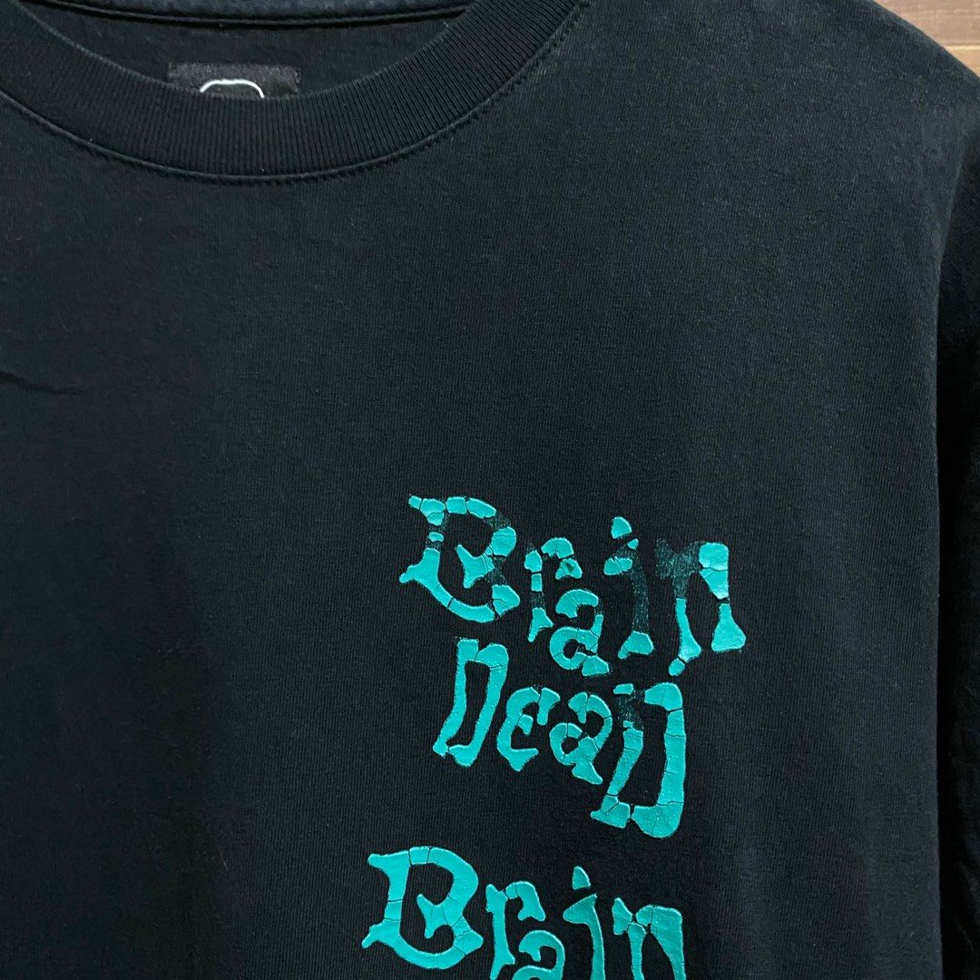 Brain Dead Psychedelic LS (Category: Tshirts & Polo Shirts ) located in Taguig. Submitted by wardrobe.syndrome (Listing ID 1333730397, Image 3). Description: Braindead Psychedelic LS Medium on tag 21.5 x 29.5 peeling off front script design overall still presentable 1k.