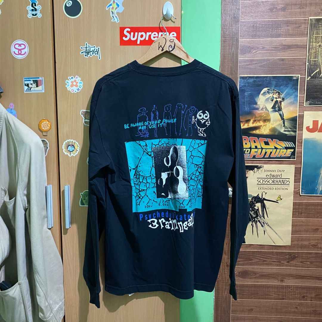 Brain Dead Psychedelic LS (Category: Tshirts & Polo Shirts ) located in Taguig. Submitted by wardrobe.syndrome (Listing ID 1333730397, Image 1). Description: Braindead Psychedelic LS Medium on tag 21.5 x 29.5 peeling off front script design overall still presentable 1k.