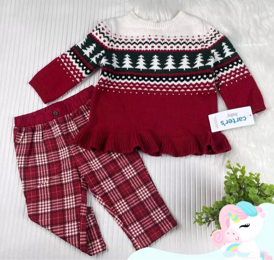 Carters christmas outfit hot sale