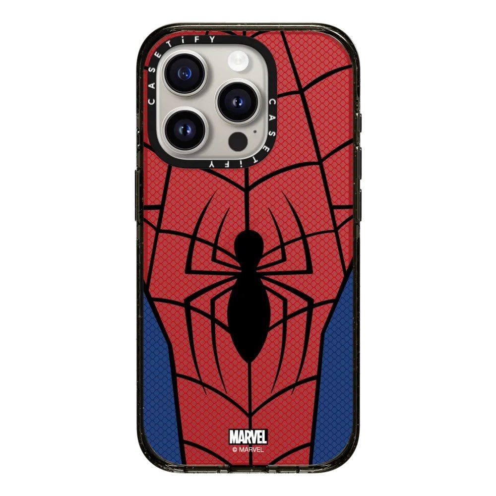 Casetify iPhone 15 pro Marvel Spider-Man Suit Case Venom Mask Case