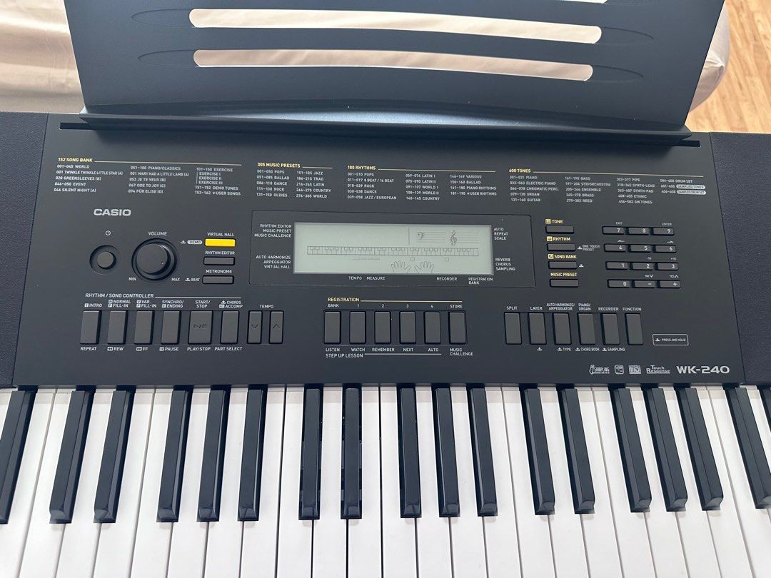 Casio wk 240 cheap
