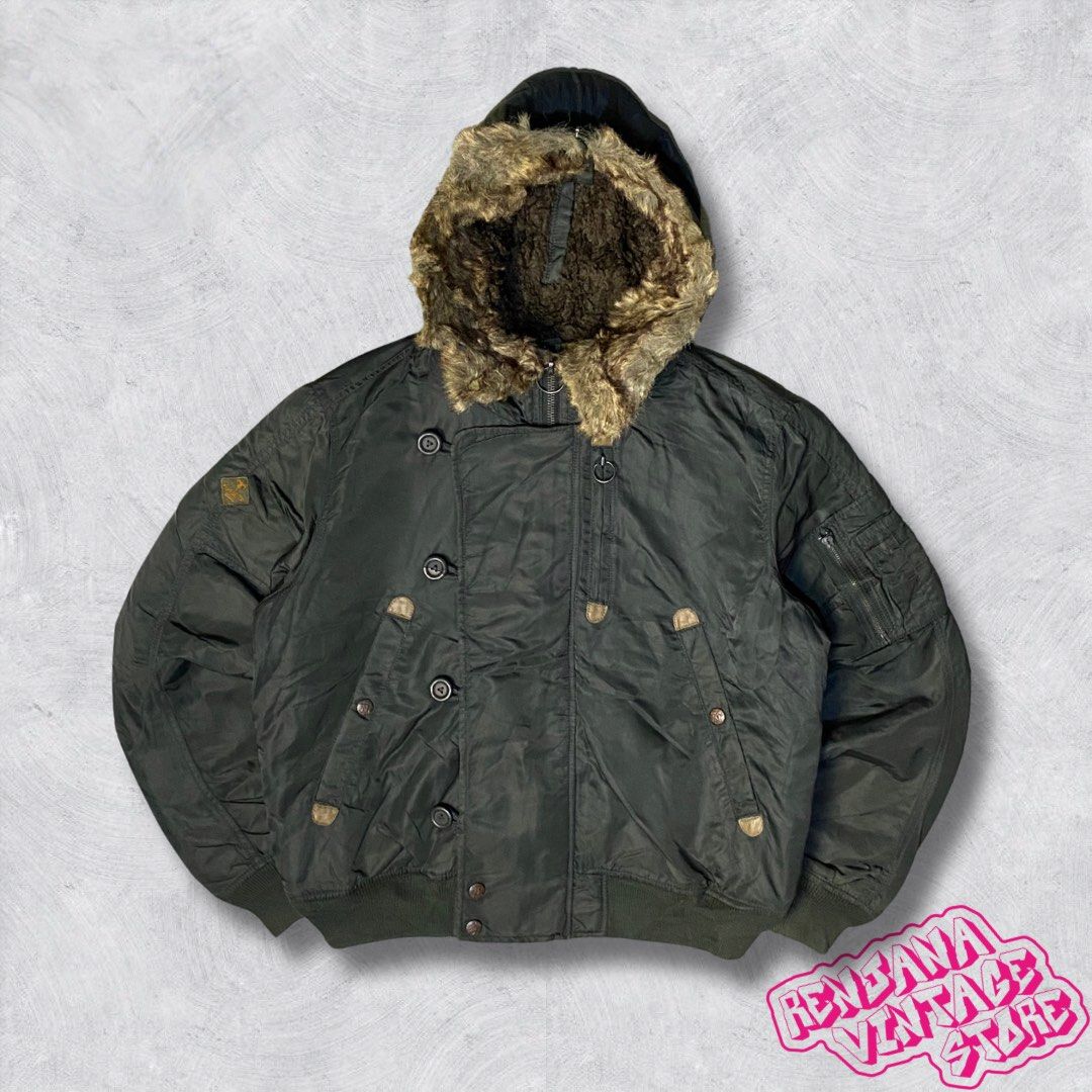 diesel flight jacket type n2b black M DIESEL type N2B flight