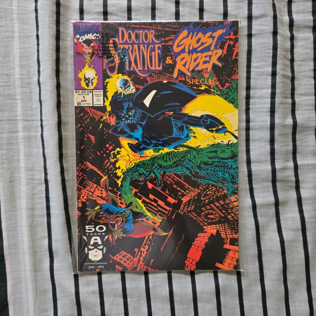 Doctor Strange and Ghost Rider comics (Category: Comics & Manga) located in Quezon City. Submitted by zenstar_6fc3ef (Listing ID 1333770763, Image 1). Description: Payment via Gcash Delivery via courier (shouldered by the buyer) Metro Manila only. No swapping, please. Thanks.