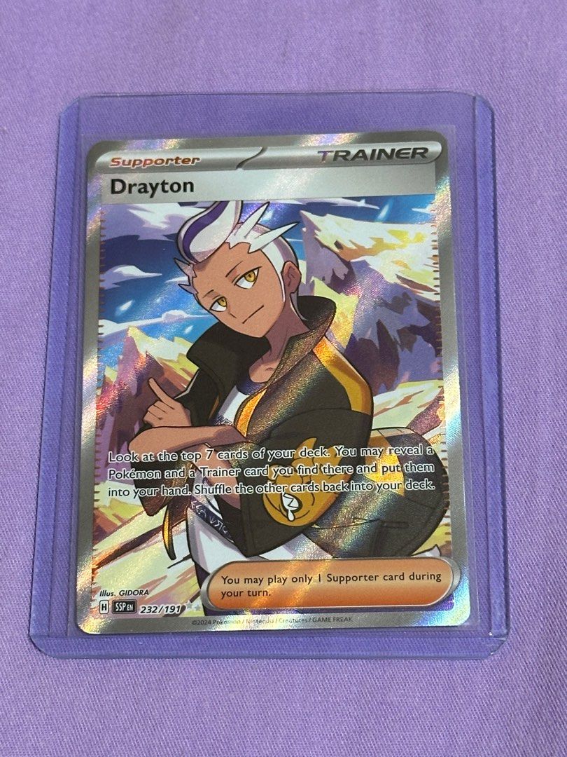 drayton pokemon card price Pokemon - Scarlet & Violet - Surging Sparks - Drayton - 174/191 main image 1