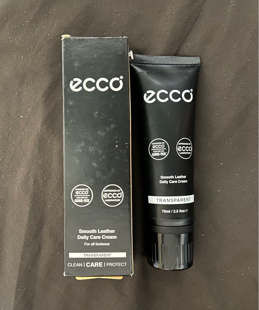 ECCO Smooth Leather Daily Care Cream Transparent Men s Fashion Footwear Shoe inserts accessories on Carousell