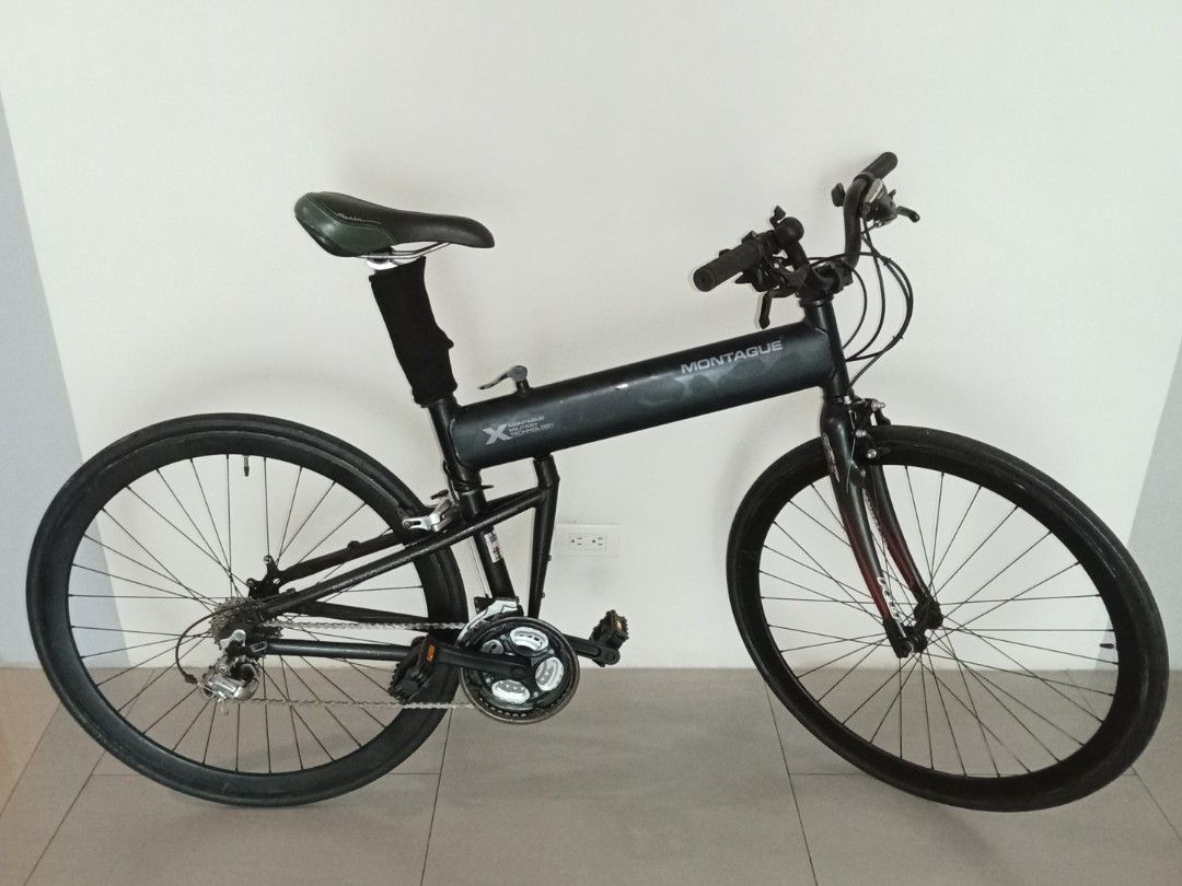 For Sale genuine MONTAGUE PARATROOPER PRO full size folding MTB from the USA 30 speed road bike setup. Sports Equipment Bicycles Parts Bicycles on Carousell