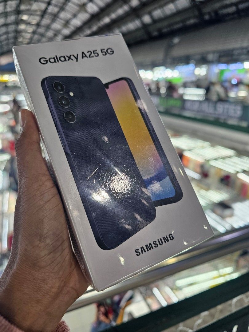 Galaxy A25 5g 128gb 6g ram (Category: Samsung) located in San Juan City. Submitted by AshleyandLynGeneralmerchandise (Listing ID 1333747943, Image 1). Description: Fb Page: Ashley & Lyn Mode of Payment: Cash Bank Transfer GCash & Paymaya Installment: Credit Card Ggives Home Credit Cash on Delivery Shipping Meet Up Trade In You can visit our Physical store in Stall number Y-07 Aquarium Greenhills Mall LOOK: Jenny.