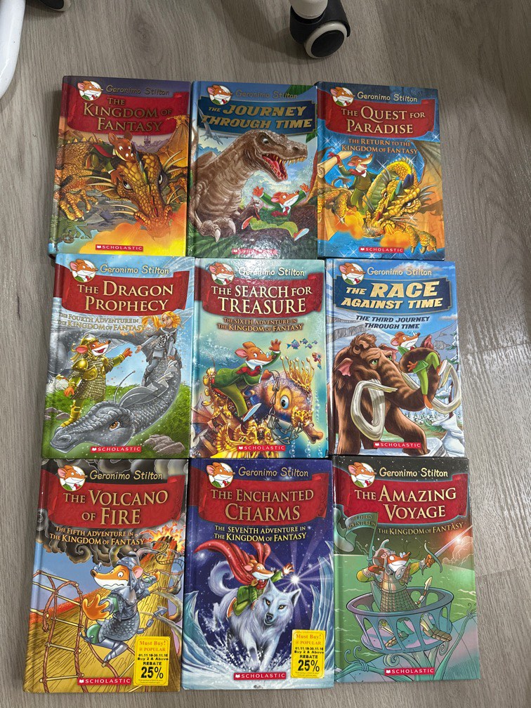 geronimo stilton 8冊 ハードカバー Geronimo Stilton #8: Attack of the Bandit Cats by Geronimo