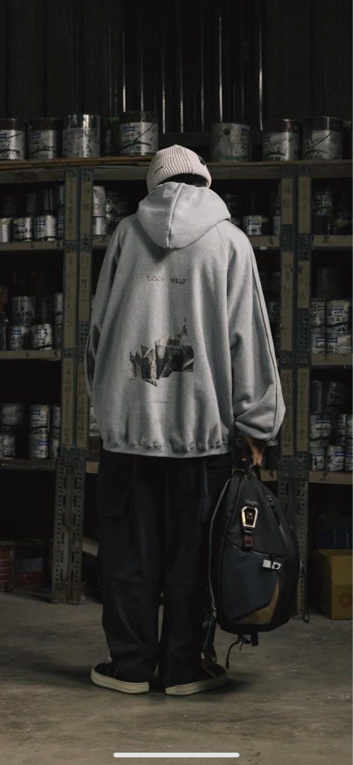 💖GOOPiMADE “G7-MH” Reverse-G Main Hoodie - Gray💖