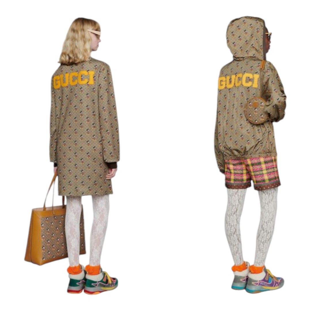 GUCCI x DISNEY GG MICKEY JACQUARD LOGO WINDBREAKER JACKET Women s Fashion Coats Jackets and Outerwear on Carousell