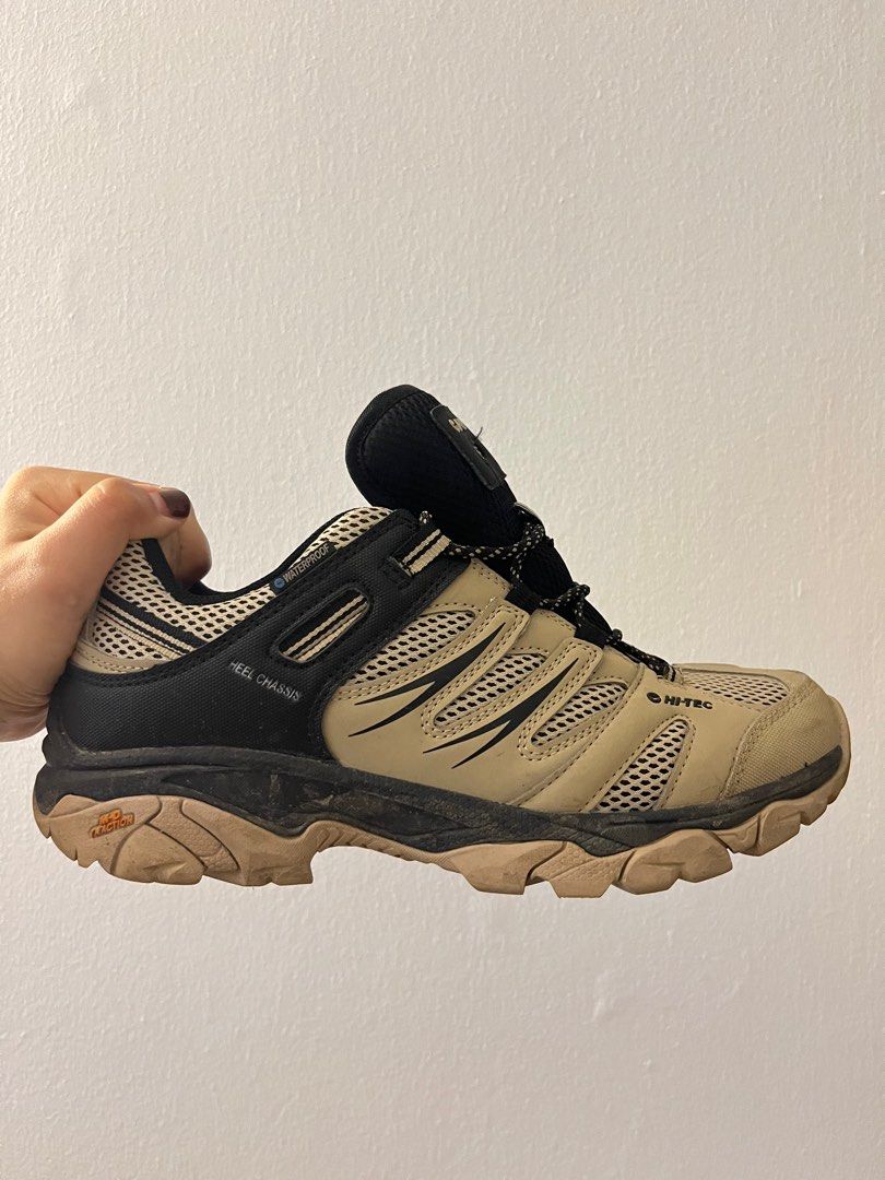Hi Tec low cut hiking shoes Sports Equipment Hiking Camping on Carousell