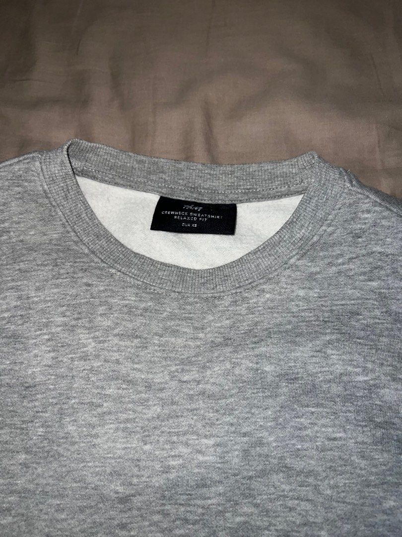 H&m grey sweatshirt shop