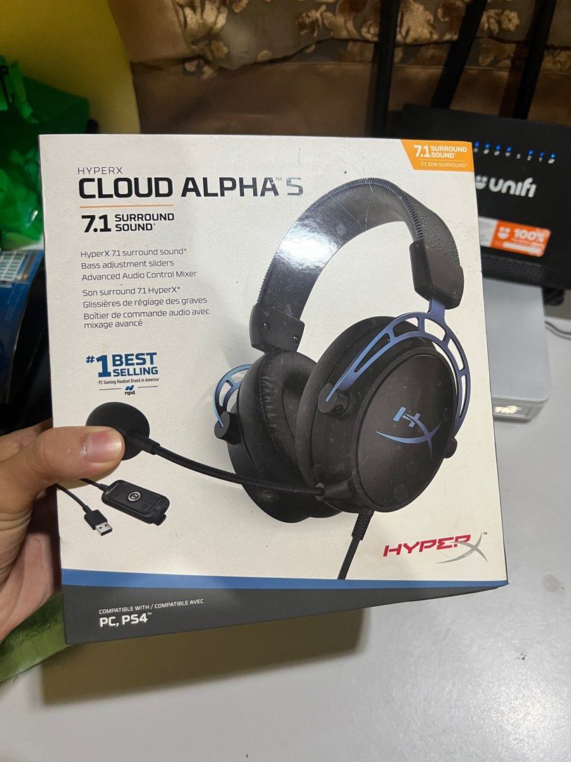 HyperX Cloud Alpha S, Audio, Headphones & Headsets on Carousell