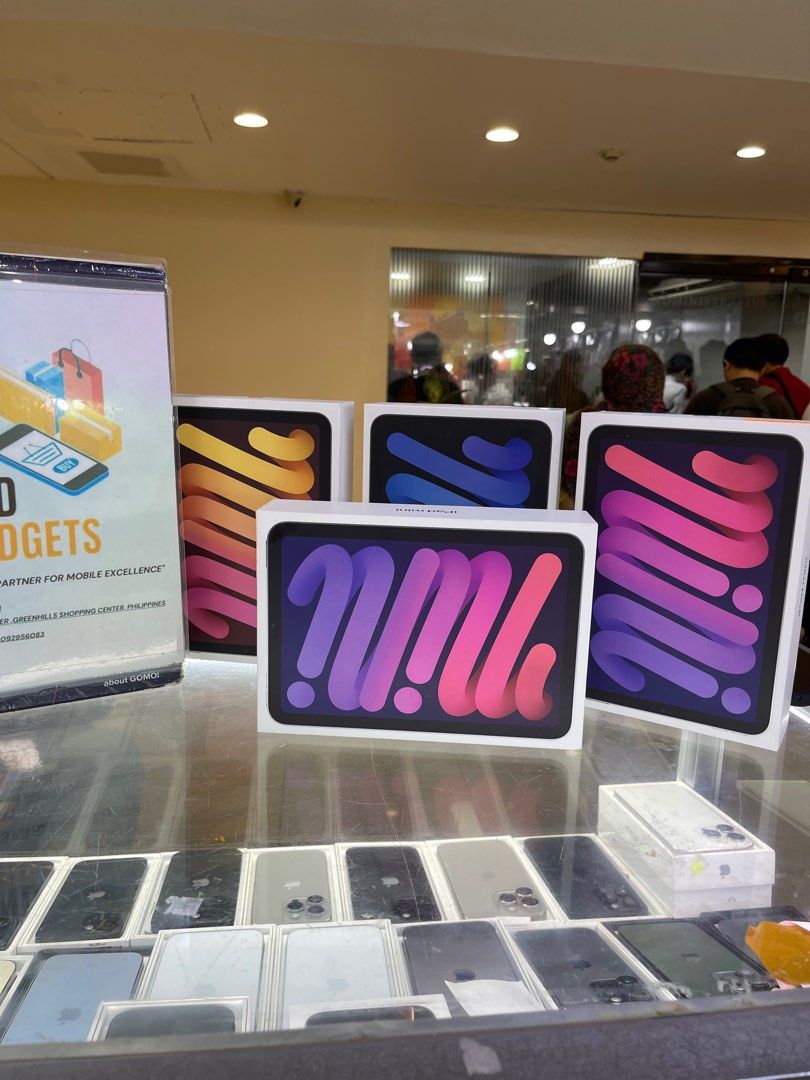 Ipad mini 7 256gb wifi+cellular (Category: iPad) located in Pasig City. Submitted by melissaomb01623 (Listing ID 1333713114, Image 1). Description: Ipad mini 7 256gb wifi+cellular Brand new 1 year warranty 📌pick up store in greenhills shopping center 📌we do cod in metro manila and near provinces just add sf only 📌we ship nationwide via LBC 📌we accept swap/trade in 📌we accept credit card installment 📌we accept ggives 📌for fast transaction m