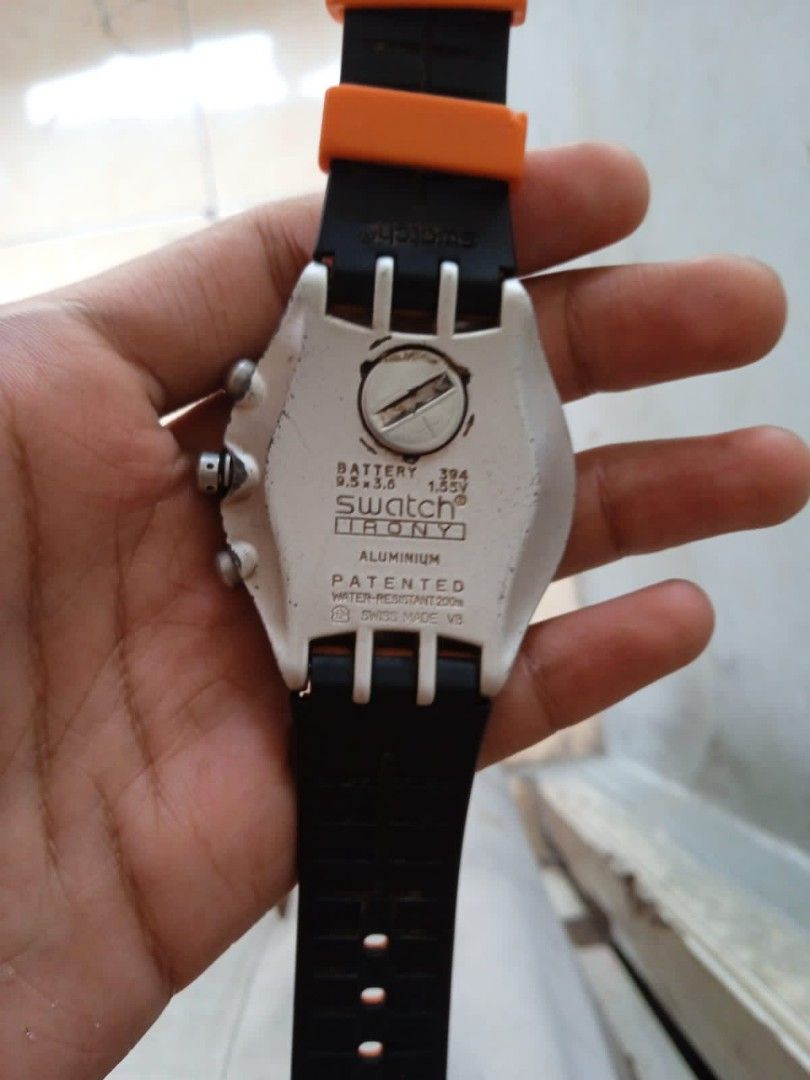 Swatch Strap Harga Jam Tangan Swatch Irony Aluminium Patented Jam