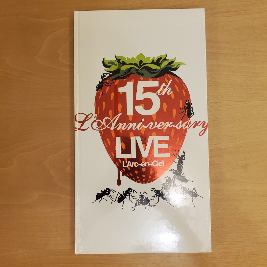 L'Arc-en-Ciel 15th L'anniversary Live 埸刊, 興趣及遊戲, 收藏品及紀念品, 明星周邊- Carousell