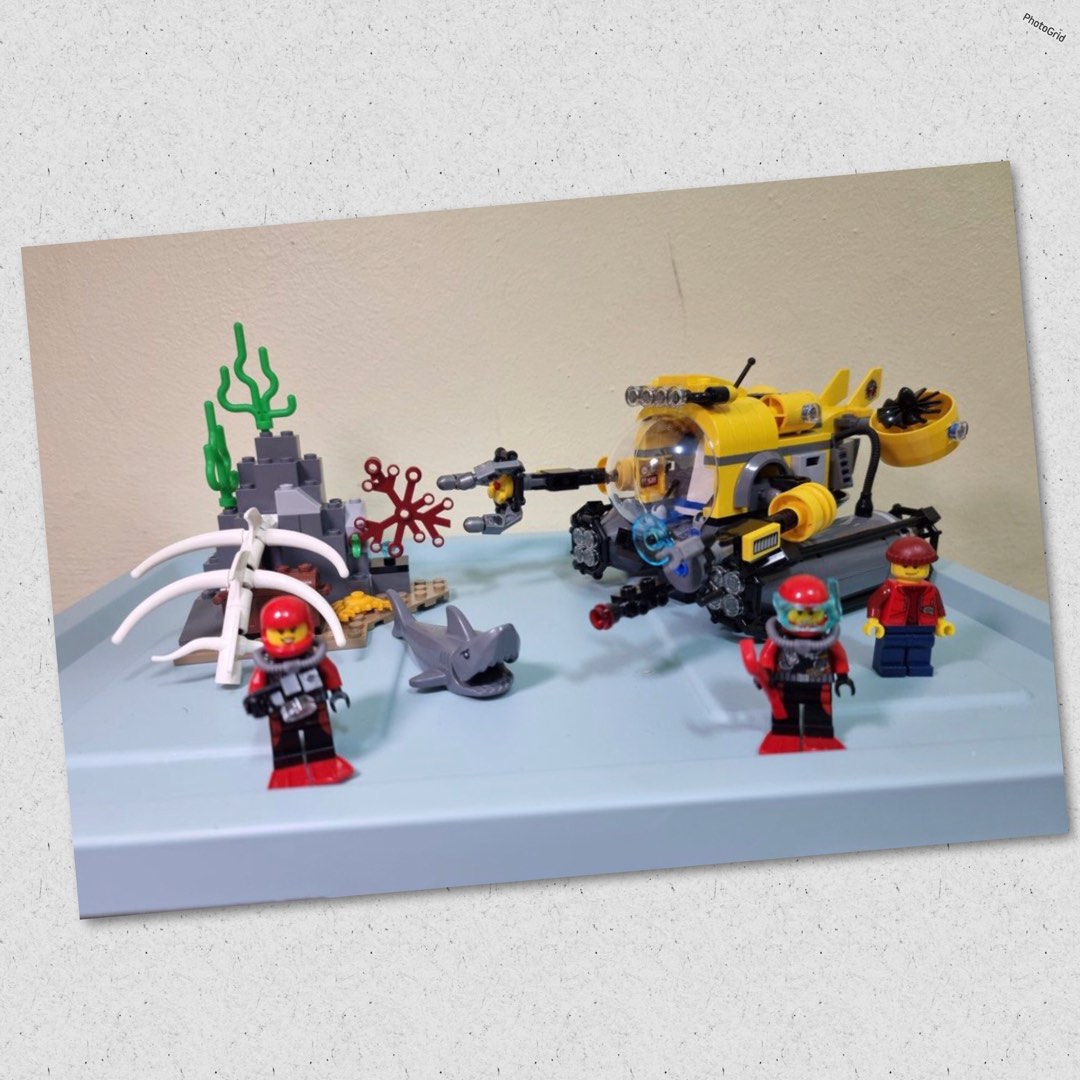 Lego city deep sea explorers 60092 submarine building kit best sale