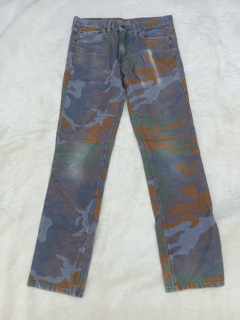 Levis 511 camouflage Men s Fashion Bottoms Jeans on Carousell