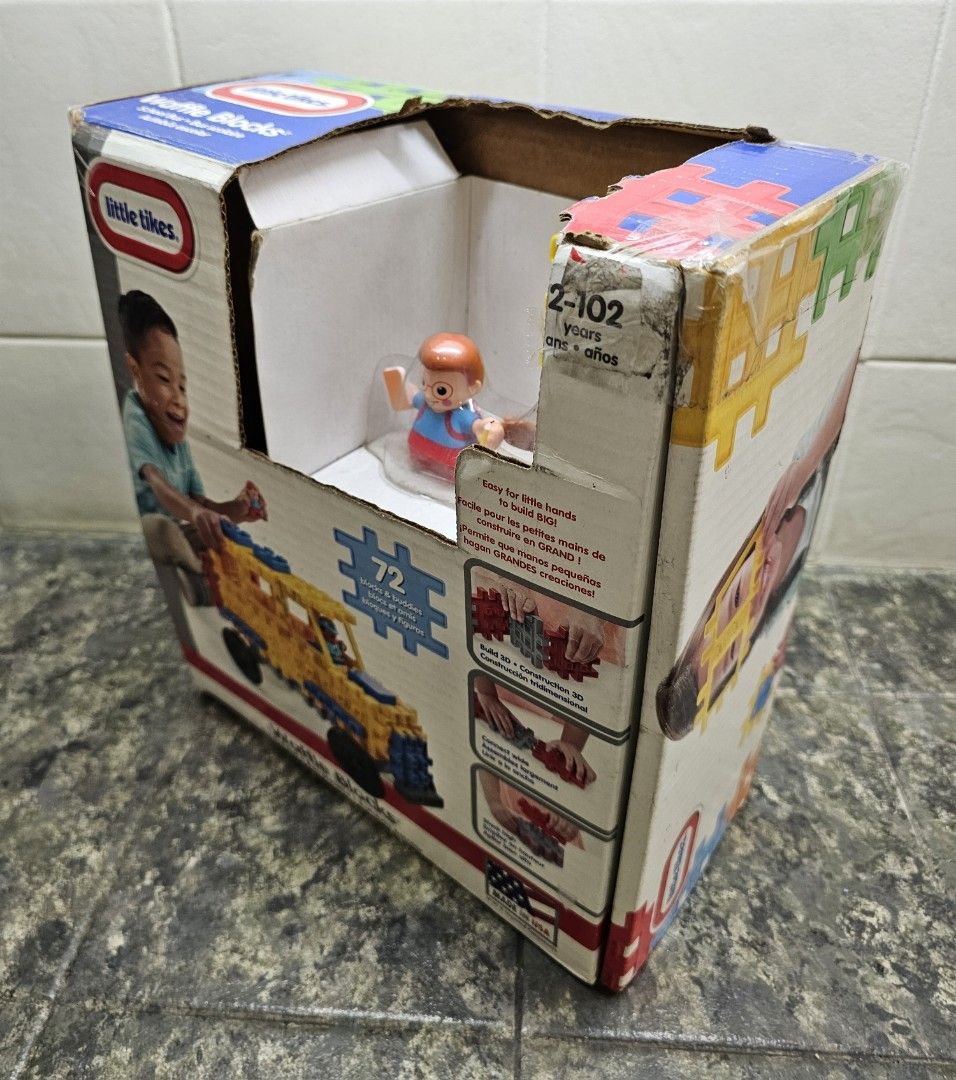 Little tikes waffle blocks school bus hotsell