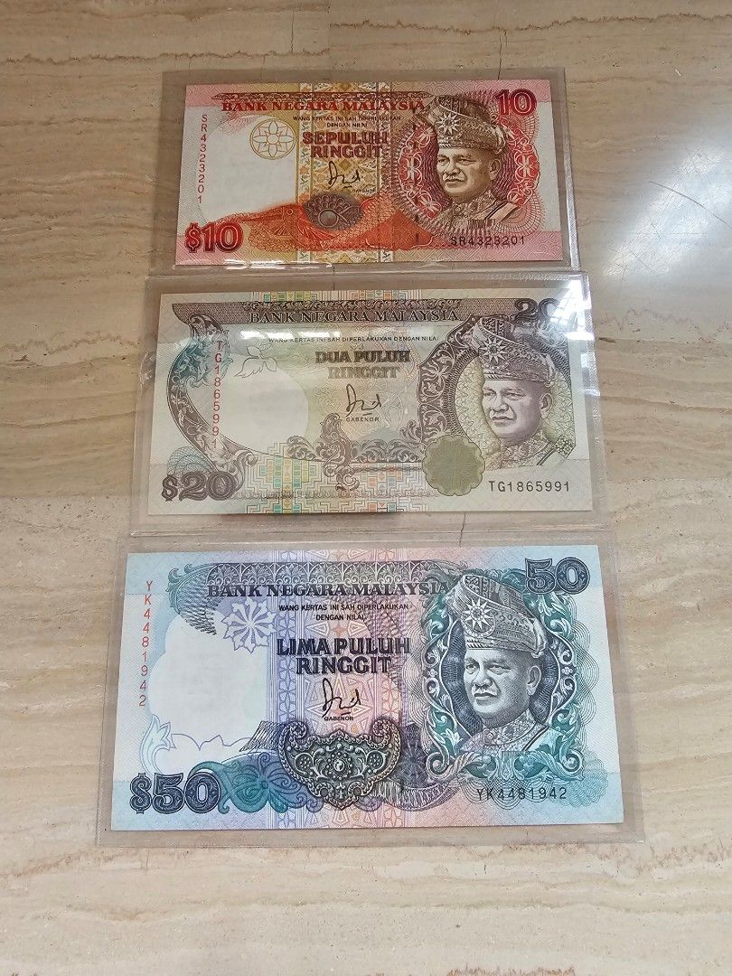 Malaysia old notes, Hobbies & Toys, Memorabilia & Collectibles ...