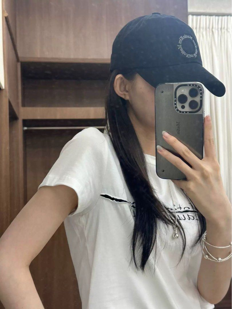 Matin Kim】♪♪MACARON LOGO BALL CAP♪♪ (Matin Kim/キャップ