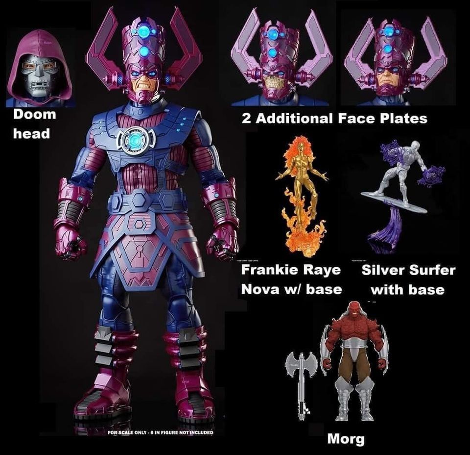 Marvel Haslab Galactus (Category: Figurines & Statues) located in Manila. Submitted by ninja_kid (Listing ID 1329001850, Image 3). Description: Brand new, sealed in shipper's box Actual photo posted, please check Item is in Cavite.