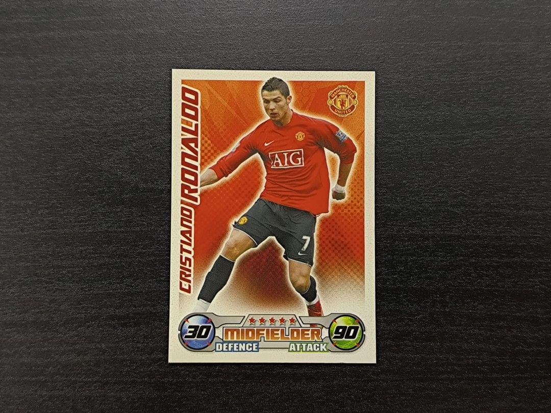 Match Attax Cristiano Ronaldo 2008-09 Manchester United, Toys