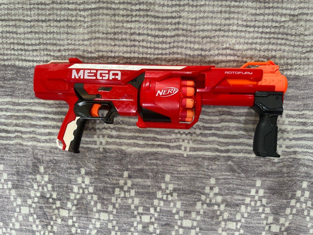 Custom Nerf Raptorstrike Nerf Rotofury Custom Nerf Mega Rotofury