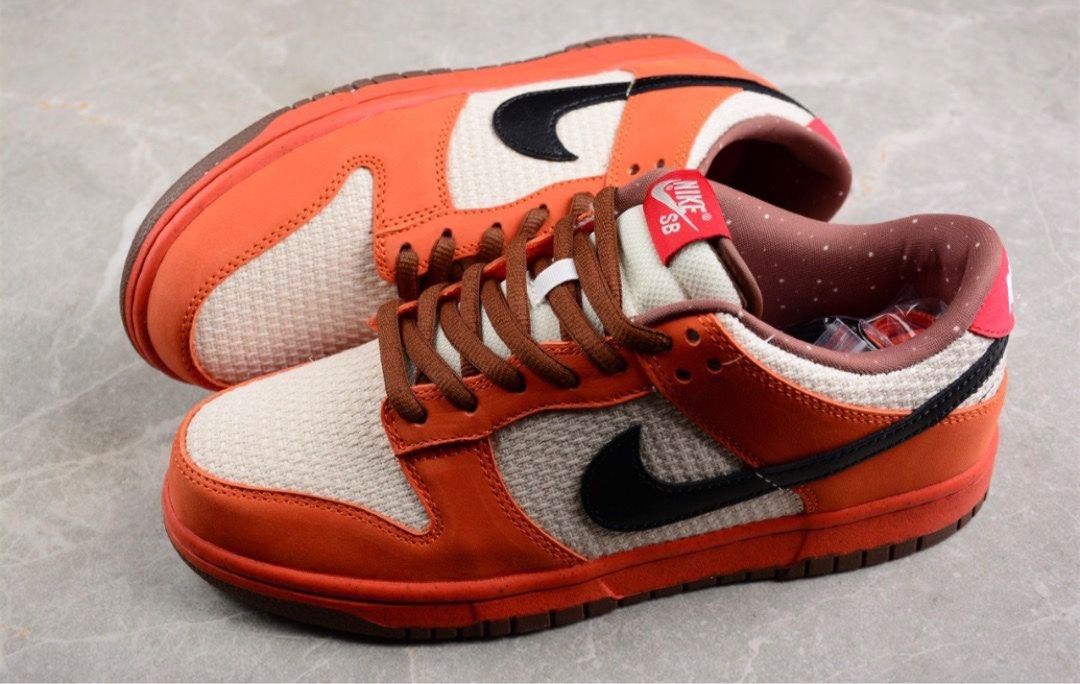 Top Ramen Nike Sb Un Hemp Nike Dunks Low Premium Un-hemp Orange