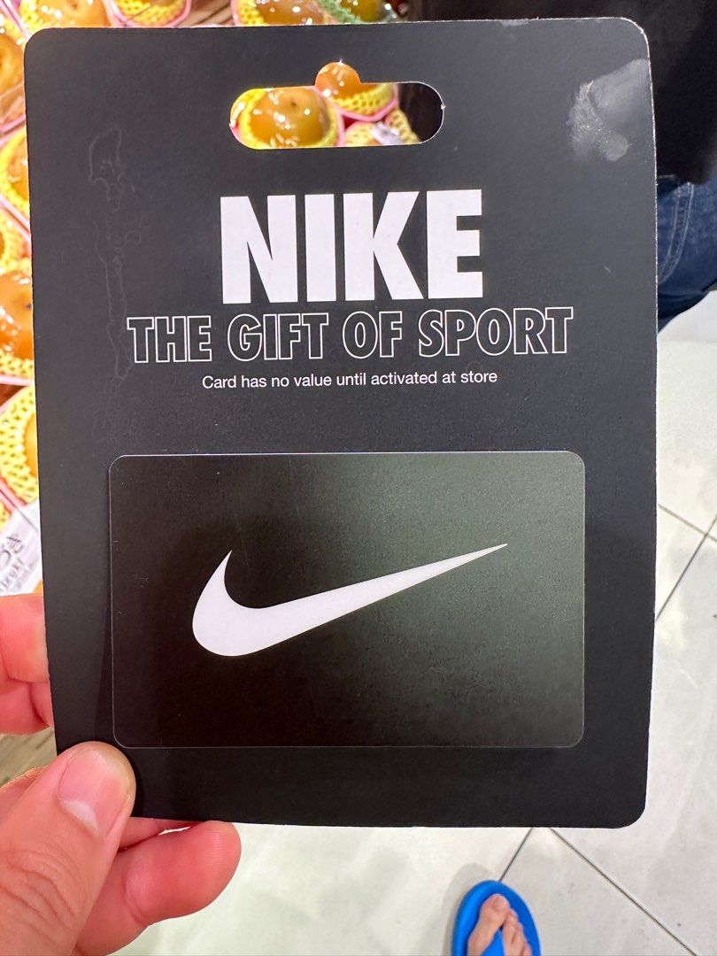 Nike store giftcard clearance