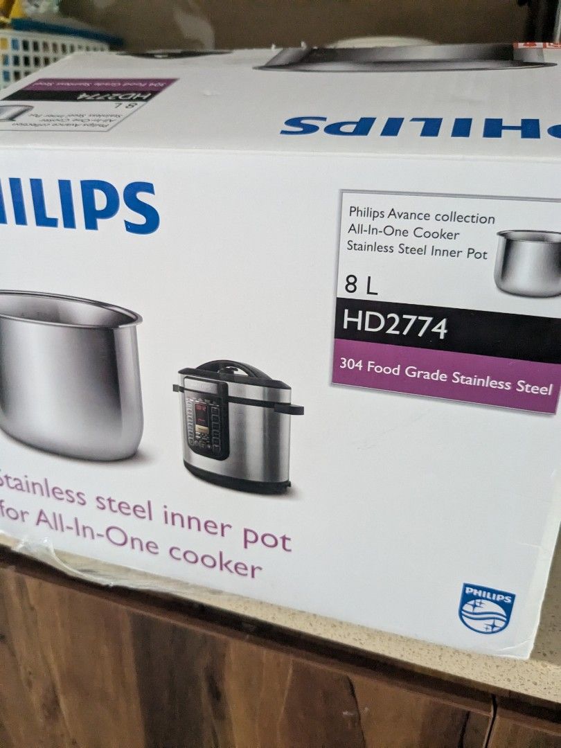 Inner Pot for Philips all in one cooker HD2774 8L