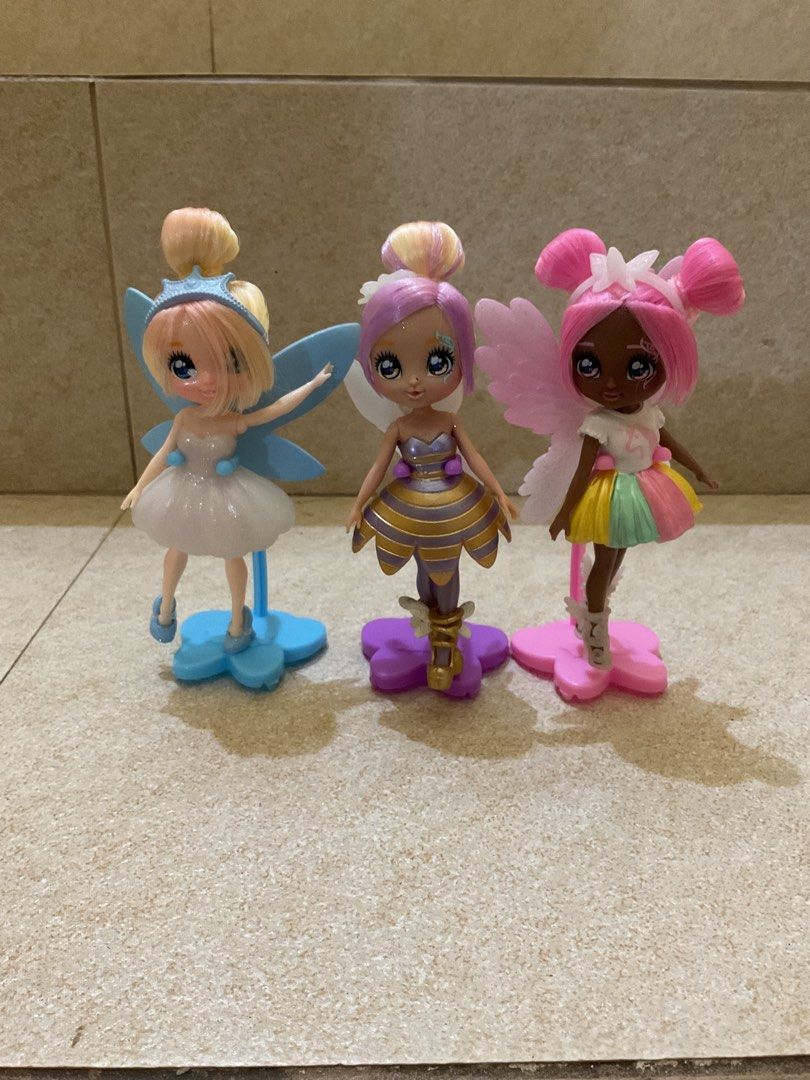 Pixie flitzies mini doll bundle (Category: Kids Toys) located in Tarlac. Submitted by relovedph_02 (Listing ID 1333688034, Image 1). Description: -played with once -has glitter spray -no flaws visible -take all -bought brandnew last march.