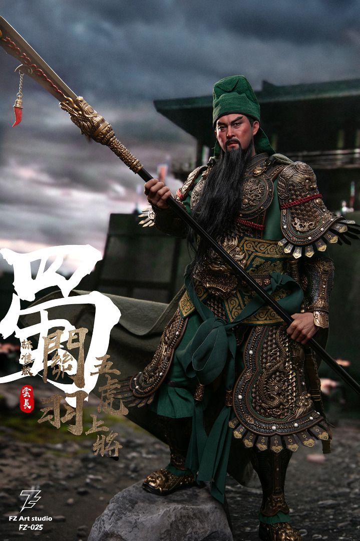 B24【Pre-order 18 Nov / Q3-25】1/6 FZ Art studio 猛將傳-蜀篇-五虎上將 關羽 關雲長 FZ025 標準版  / FZ026 豪華版