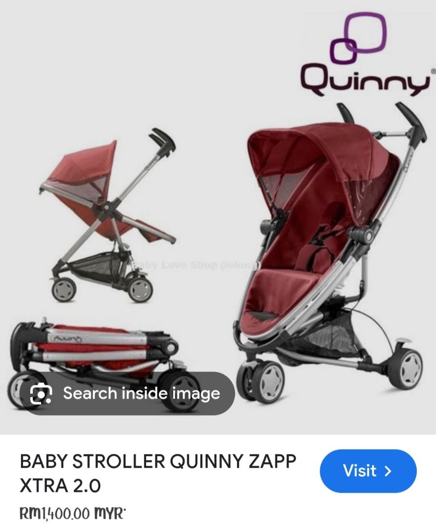 Quinny xtra 2 Babies Kids Going Out Strollers on Carousell