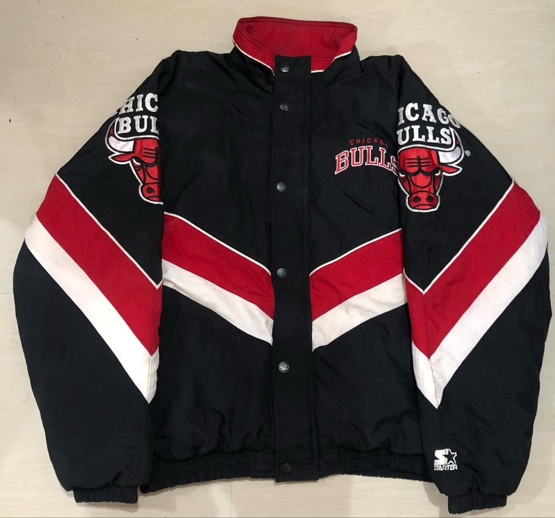 Rare Vintage 90s Starter Chicago Bulls Jacket
