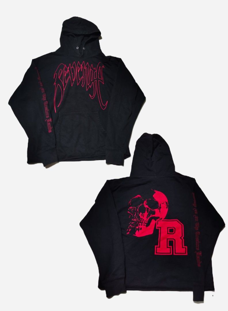 REVENGE RED SKULL HOODIE