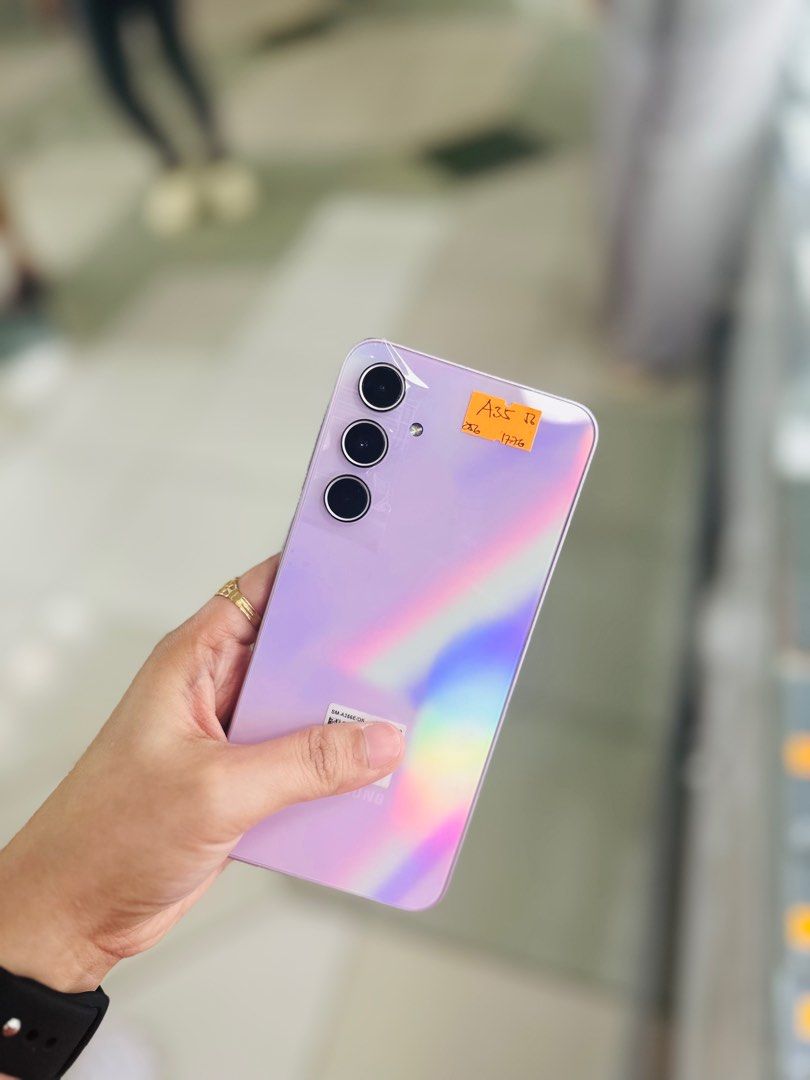 Samsung A35 5G 8/256GB OPENLINE NTC APPROVED (Category: Samsung) located in San Juan City. Submitted by saabangadgetshop (Listing ID 1333807589, Image 1). Description: Onhand | Pre-owned Samsung A35 5G 8/256GB OPENLINe NO HIDDEN ISSUES NO HISTORY OF REPAIR 99%Smooth TEST TO SAWA RESET ALL YOU WANT NOT REFURBISHED AUTHENTIC PHONE ALL WORKING Mode of Payment : ⬇️ ▪️Cash ▪️Bank Transfer ▪️Gcash 📍Installment available here thru: 📍 ▪️Credit Card + i