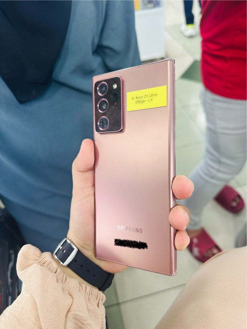 Samsung Note 20 Ultra 5G 256gb Single Sim Snapdragon (Category: Samsung) located in San Juan City. Submitted by javedsgadgetshop (Listing ID 1333795198, Image 2). Description: OPEN FOR INSTALLMENT VIA CREDIT CARD/GGIVES/SPAY/BILLEASE & SWAP/TRADE-IN! BUY AND SELL! Quick Specs : Samsung Note 20 Ultra 5G (Snapdragon) •256gb •K Variant •Good batt health •Factory Unlock •95% Smoothness •No hidden issue | No Repaired •100% Authentic | Not Refurbished 