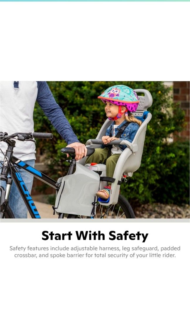 Schwinn bicycle child carrier discount