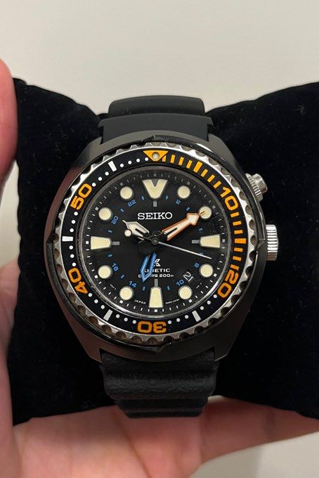 SEIKO GMT PROSPEX KINETIC SUN023P1 SUN023 Dive Watch Men s Fashion Watches Accessories Watches on Carousell